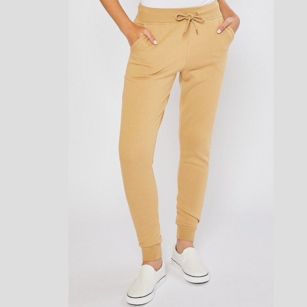Oversized Fit Pants Tan